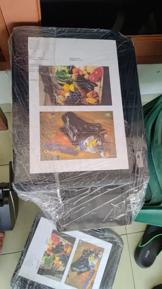 Epson printer L455 layar menu printer scan copy Wifi hasil full