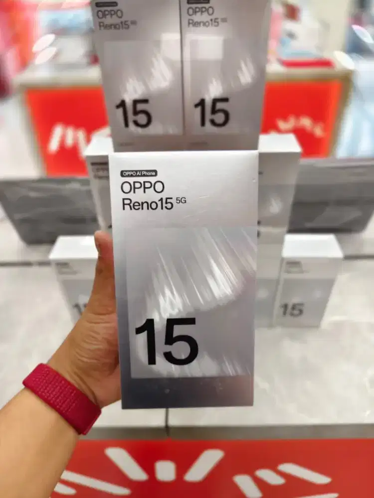 Oppo Reno 15 8/256GB Twilight Blue Segel Box Garansi Resmi 1 Tahun