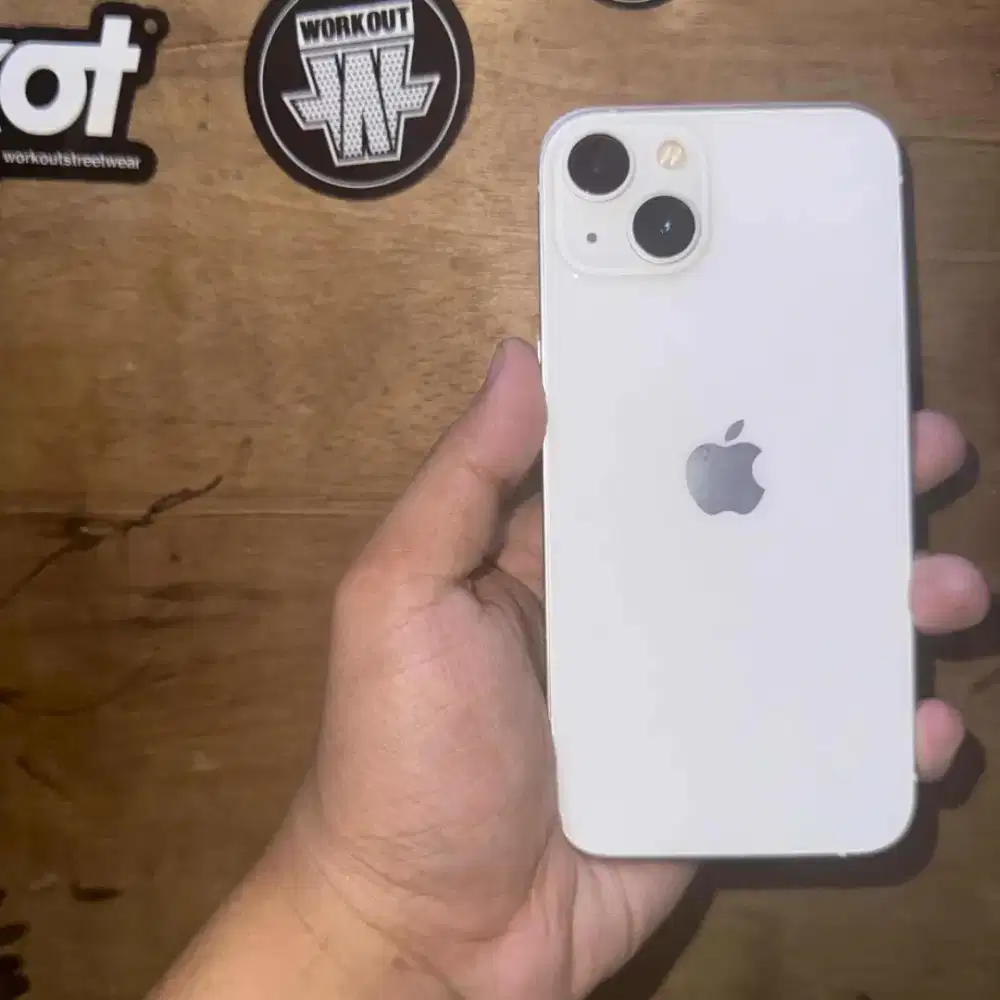 iPhone 13 256 PUTIH INTER ALL OP FULLSET
