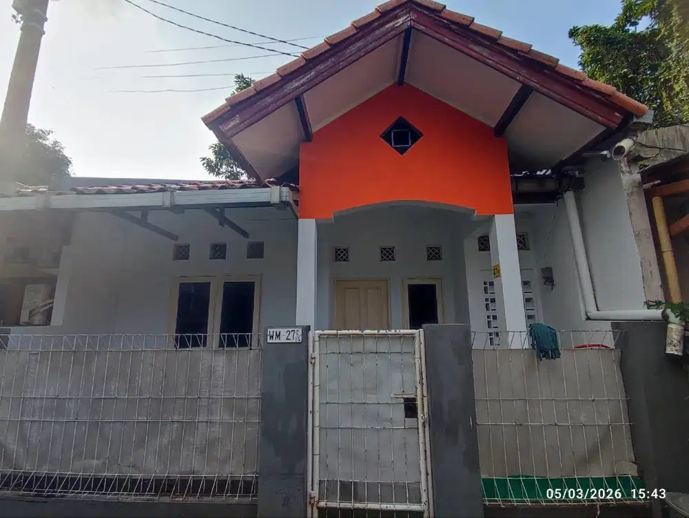 Dikontrakan Rumah Asri, Tenang, Bebas Banjir dan Cat Baru