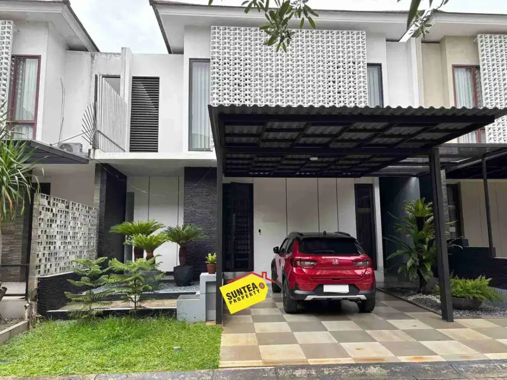 Rumah cantik siap huni dalam cluster di sektor 9 bintaro sp0273
