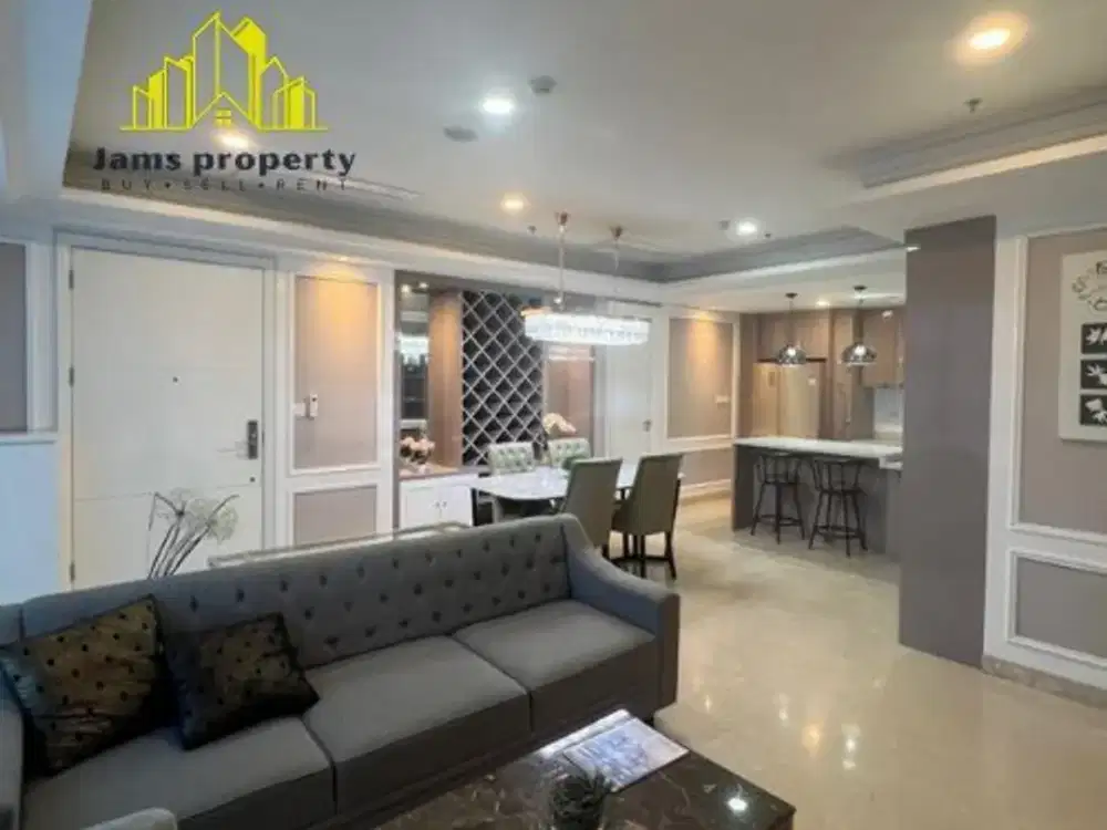 Disewakan Apartemen Casa Grande 3 Bedrooms 155 M2 New Furnish Jakarta Selatan