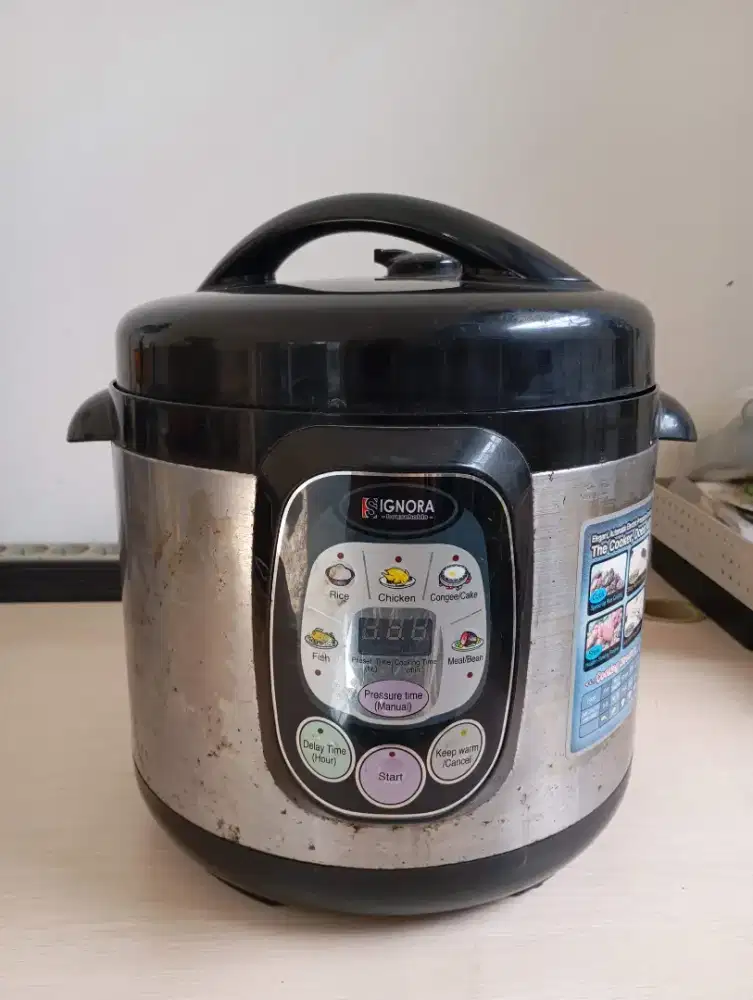 Signora Electric Pressure Cooker 8L (SG-008PC) - Original