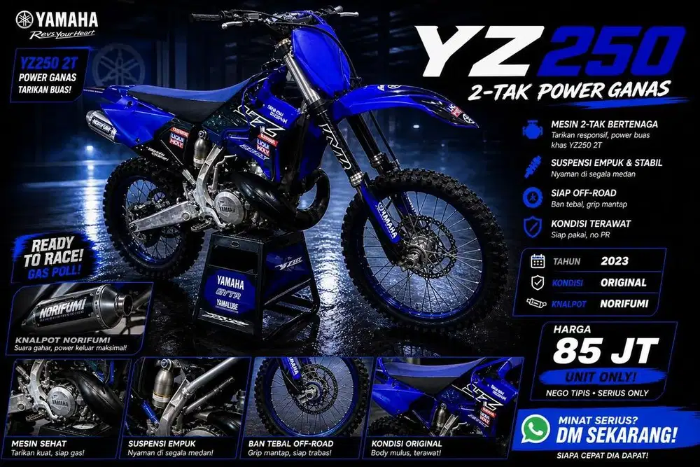 YZ Series 250 manual