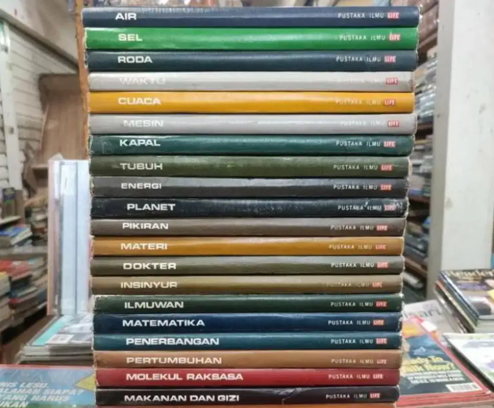 buku pustaka alam ensiklopedia