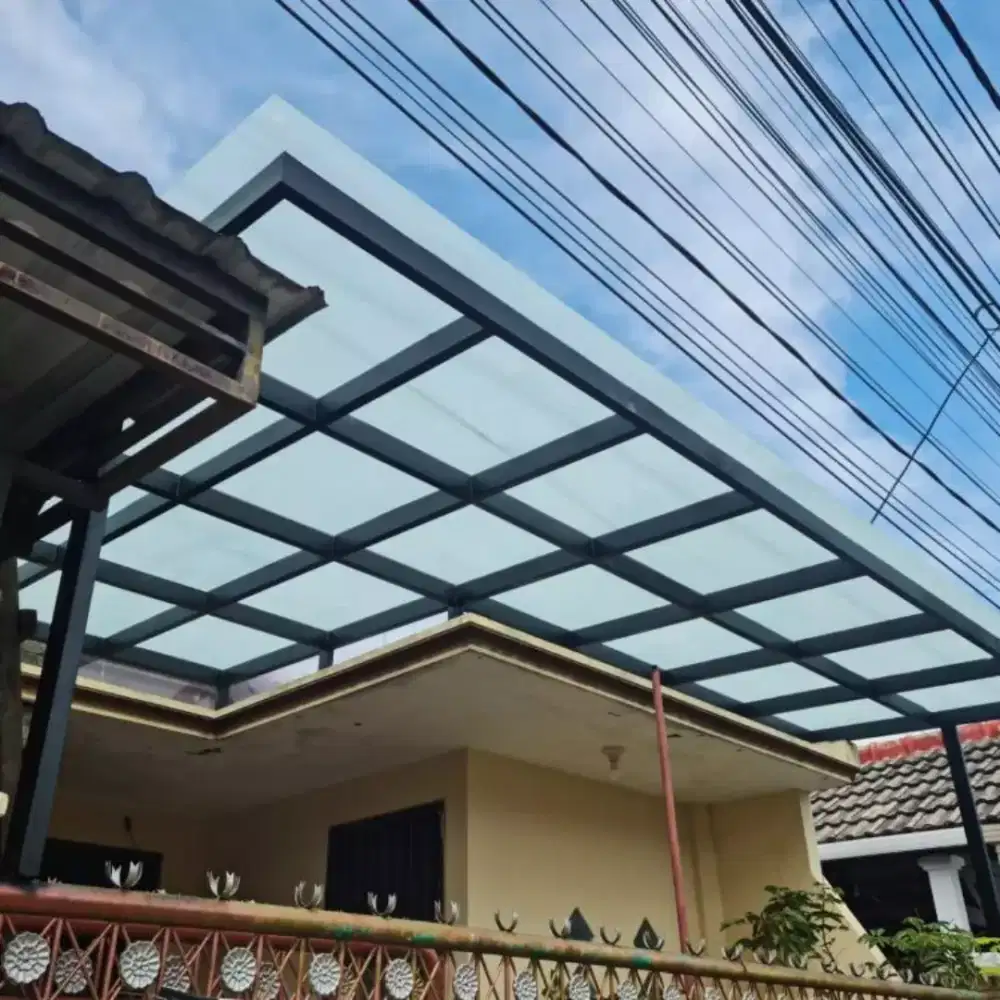 Canopy atap kaca