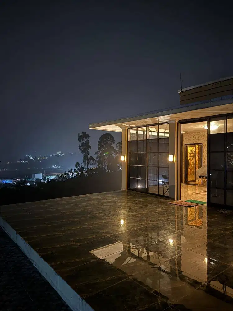 dijual murah tanah rumah villa  furnis aktif rancabali ciwidey bandung