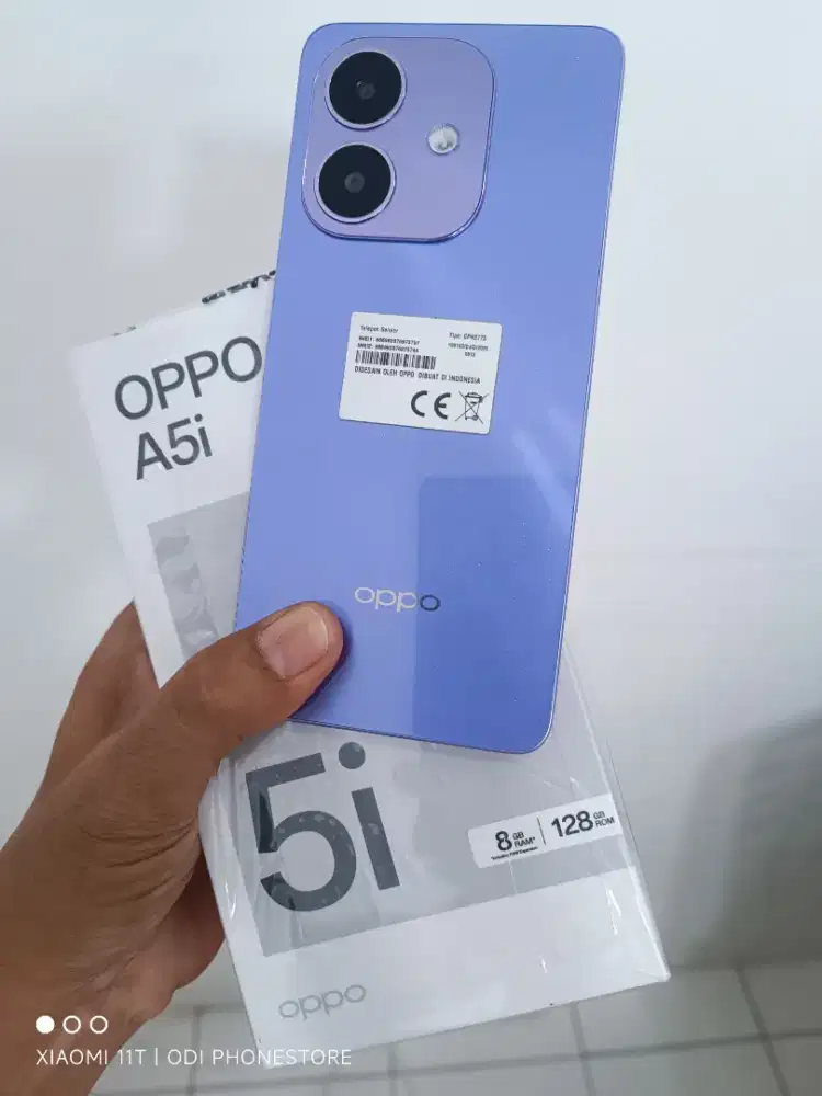Oppo a5i 8/128 mulus 99% dan lengkap pemakaian 4 bulan lebih