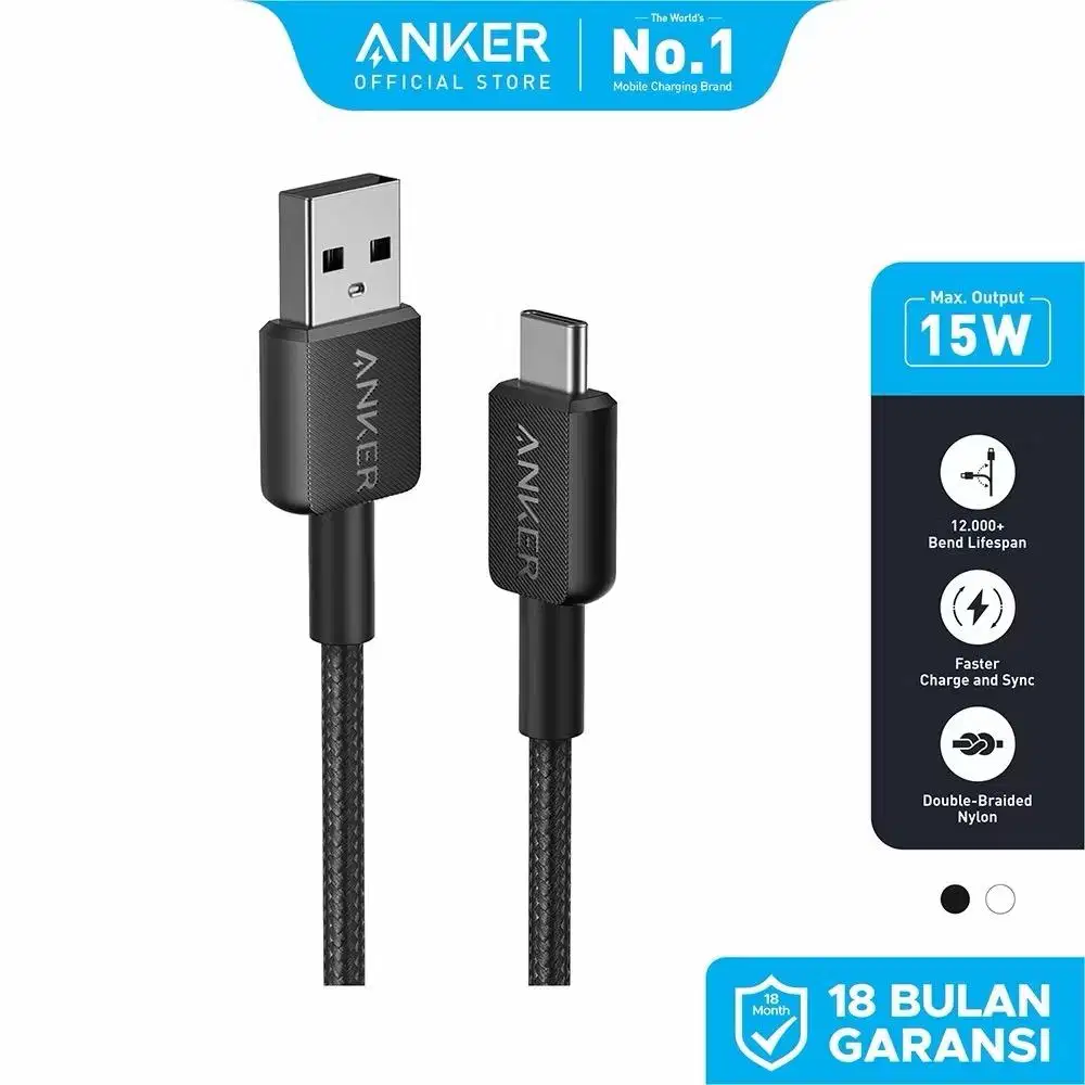cabel data anker usb to c