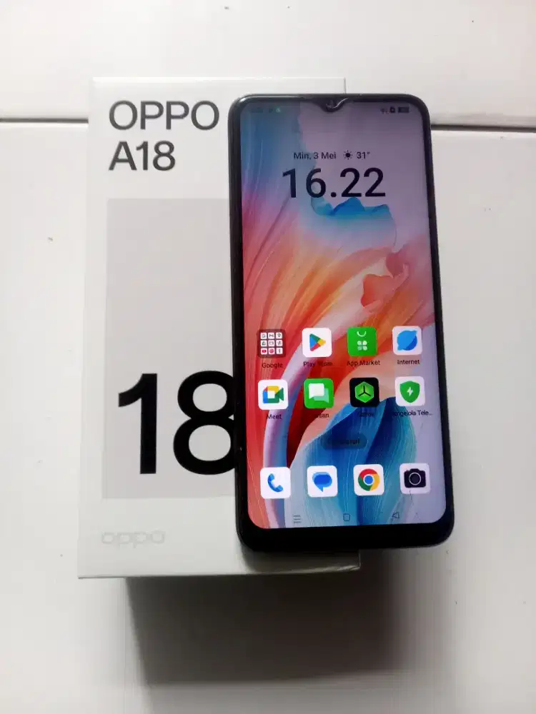 Oppo A18 RAM 4gb/128gb