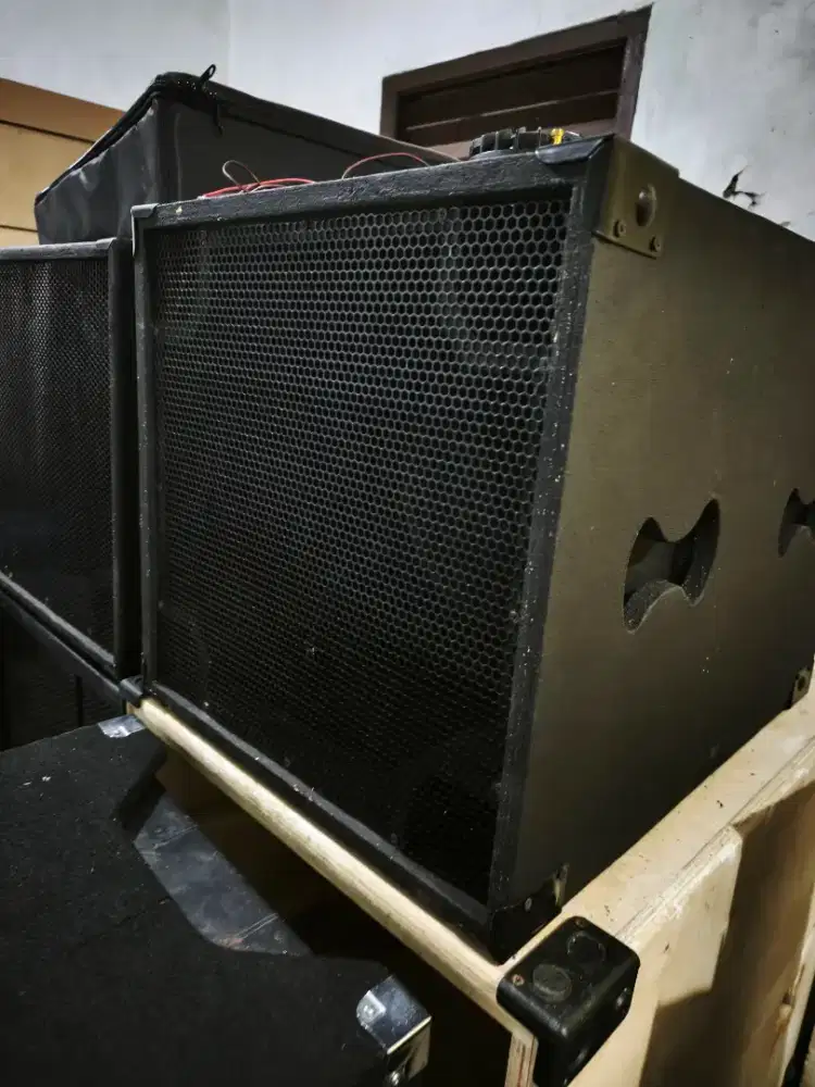 Box Speaker Planar + Speaker RCF 15 Inch