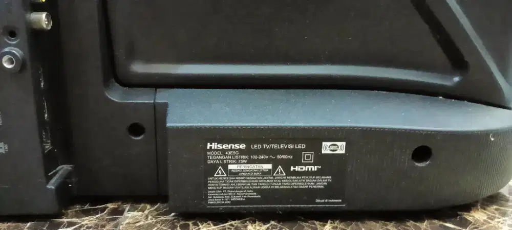 Televisi Led hisense 42in android smart