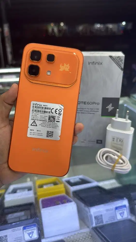 INFINIX NOTE 60 PRO RAM 12+12/256 FULLSET SUPER MULUS UMUR 1 BLN PAKAI