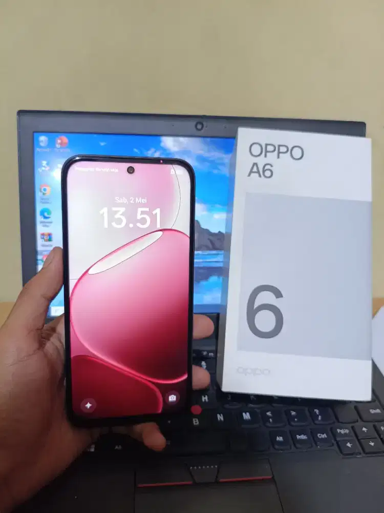 OPPO A6 NFC ram 6/256 GB (MULUS FULLSET)