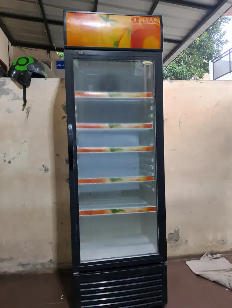 showcase daimitsu 5 rak 210 ltr