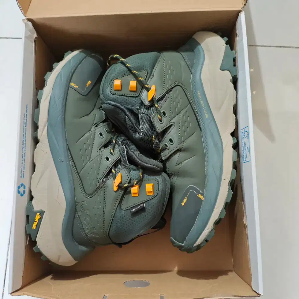 HOKA KAHA 2 GTX Original - Size 43 1/3 - Second 1x Pakai - BU