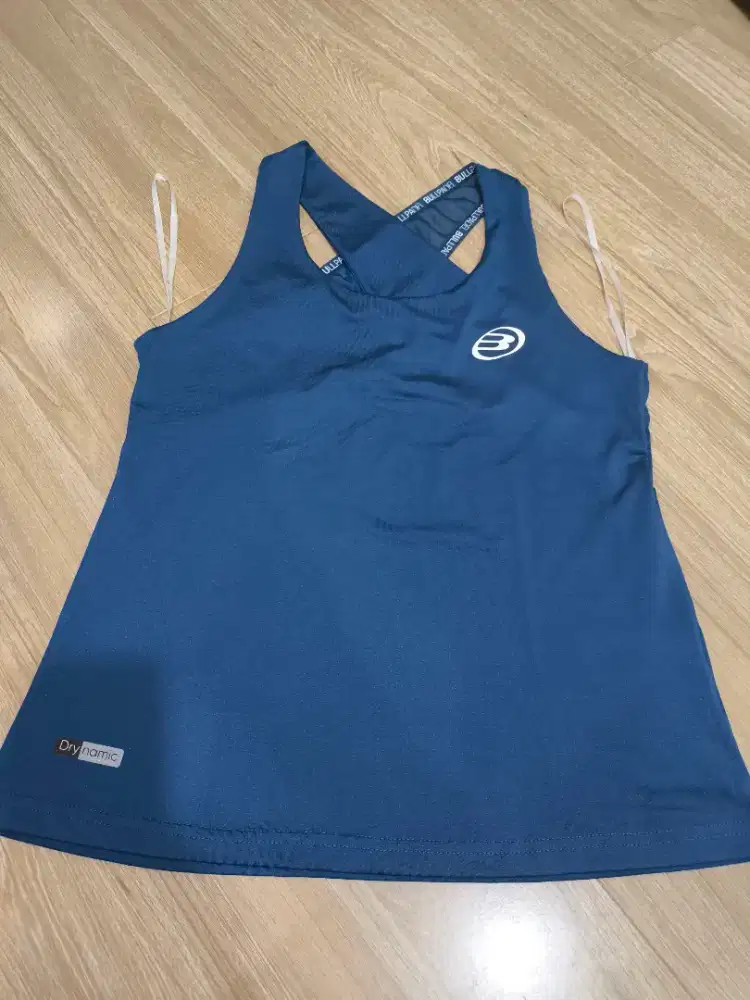 BULLPADEL BLUE TANK TOP WONEN ORIGINAL PRELOVED