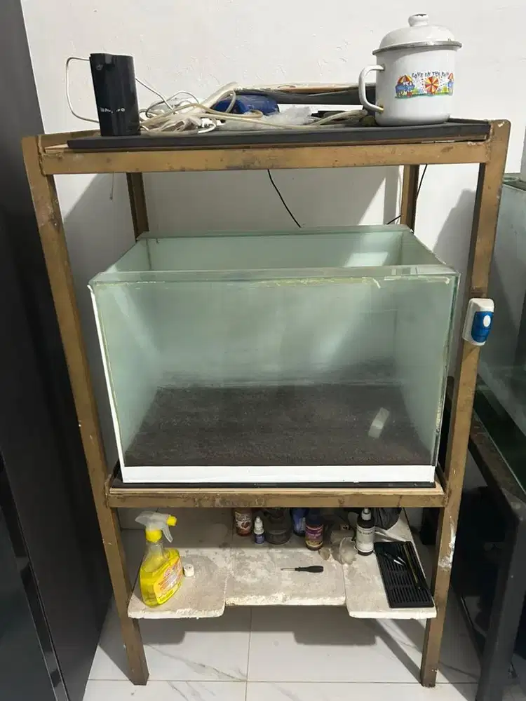 Jual aquarium satu set