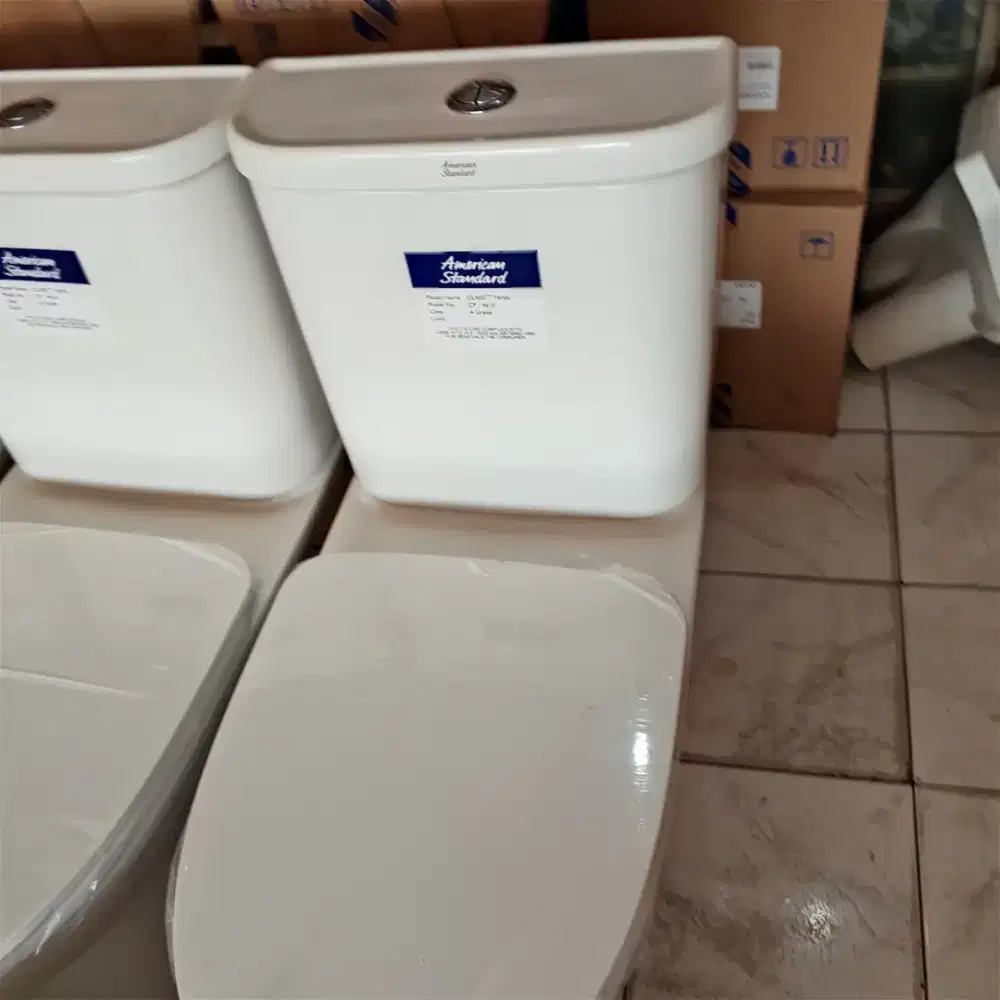 Jual kloset duduk americand standar model mewah