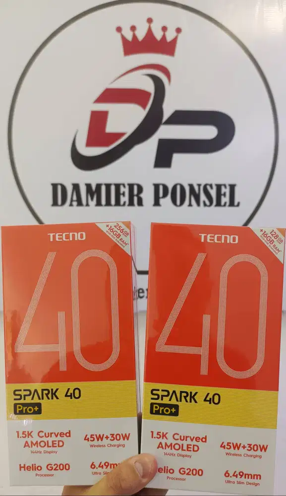 TECNO SPARK 40 PRO PLUS (8/128) NEW GARANSI RESMI NASIONAL