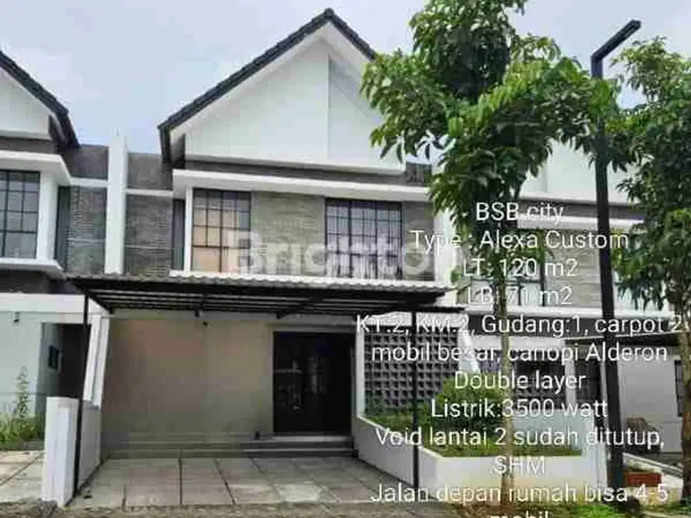 DIJUAL CEPAT RUMAH THE MILLES BSB CITY