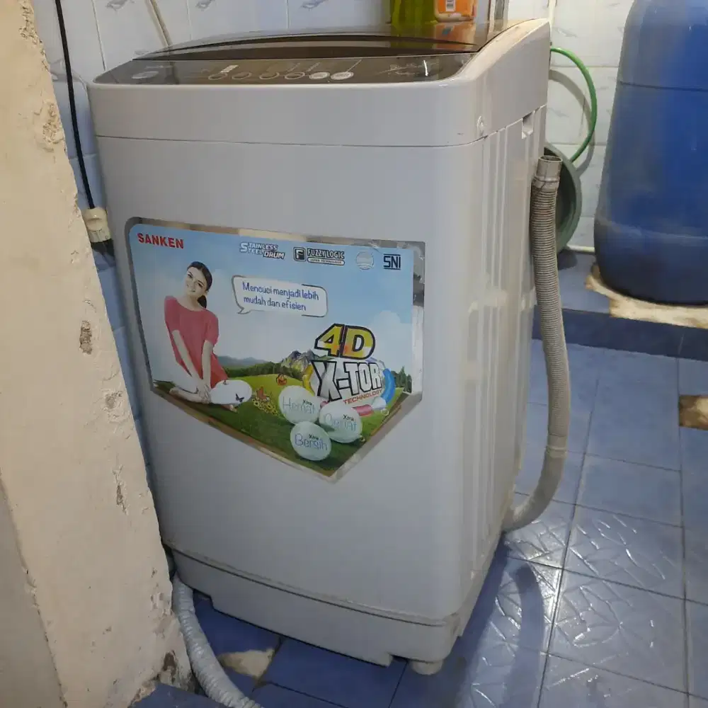 Mesin cuci 1 tabung