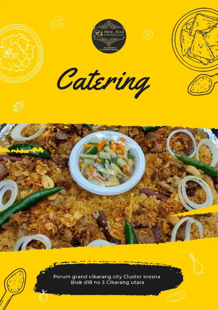 Service dan admin catering wanita