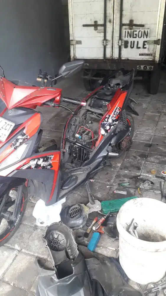 jasa bengkel motor rumahan