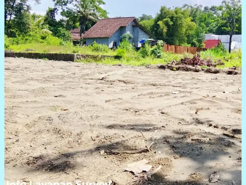 Tanah Yogyakarta Timur Jl Kaliurang 2 Jt-an/mtr SHM Pekarangan