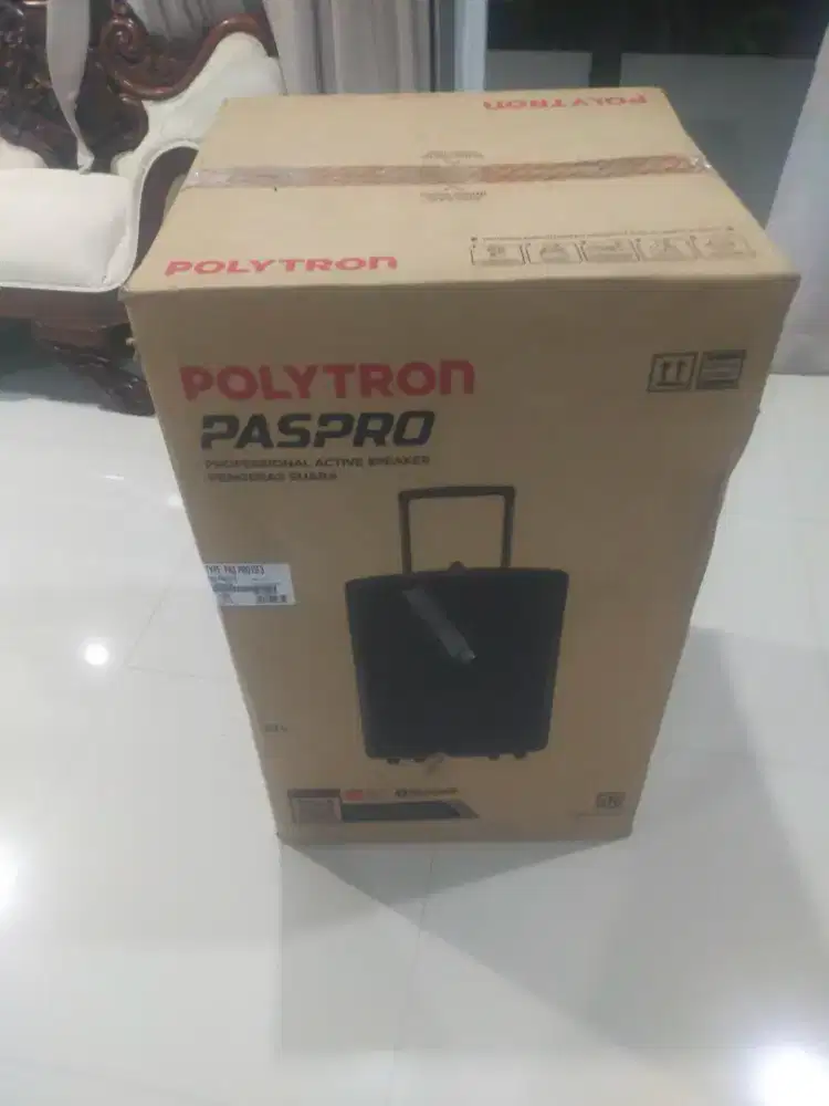 Speaker aktif Polytron paspro buka dus aja trus cek sound