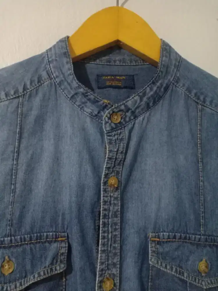 Kemeja Shanghai Zara Size M Slim