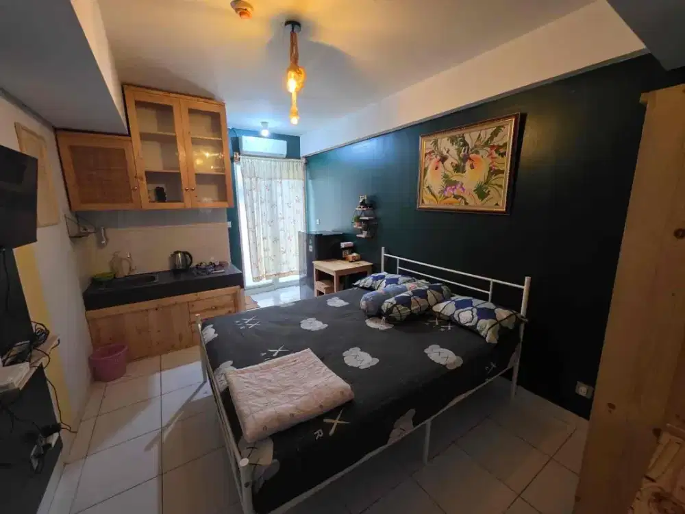 DISEWAKAN APARTEMEN BUNAKEN SENTRALAND STUDIO FURNISHED HARGA SUDAH INCLUDE IPL