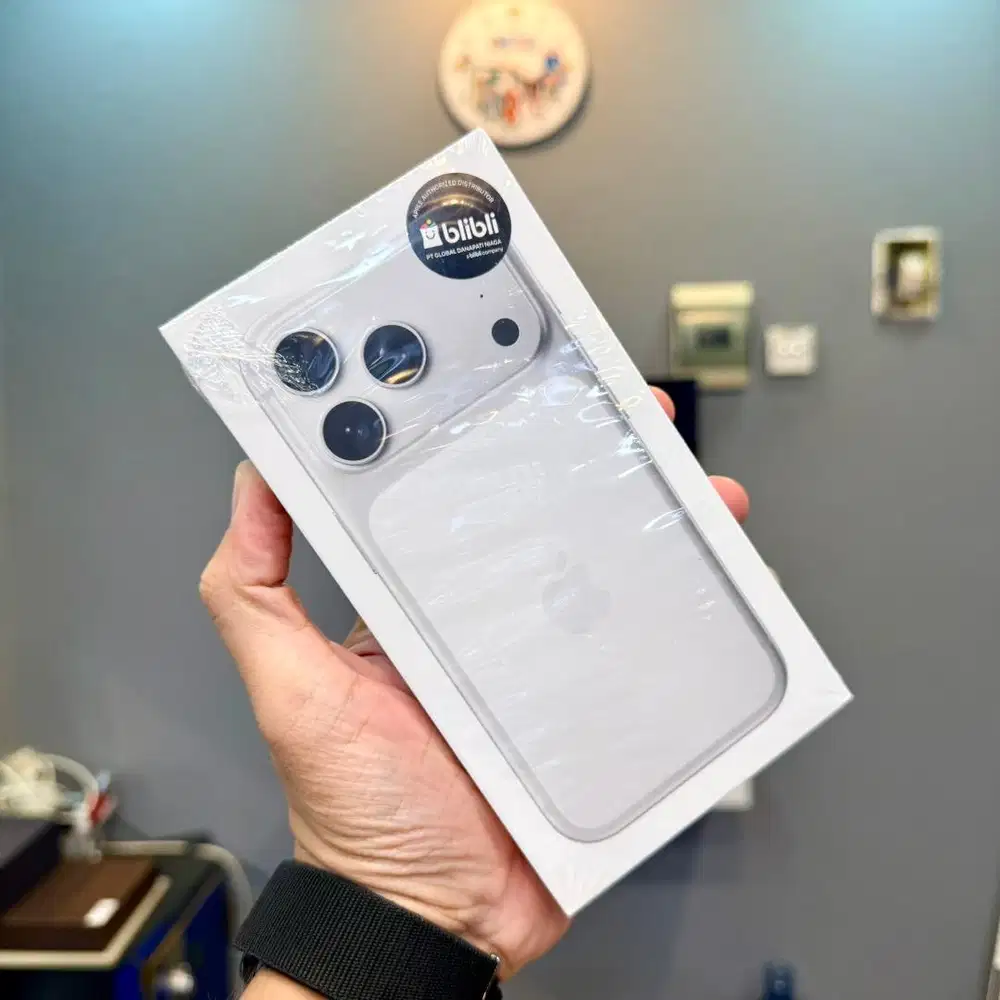 iPhone 17 Pro 256Gb New Garansi resmi bisa tukar tambah