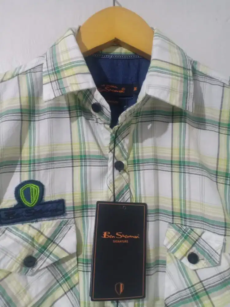 Kemeja Ben Sherman Size M Slim