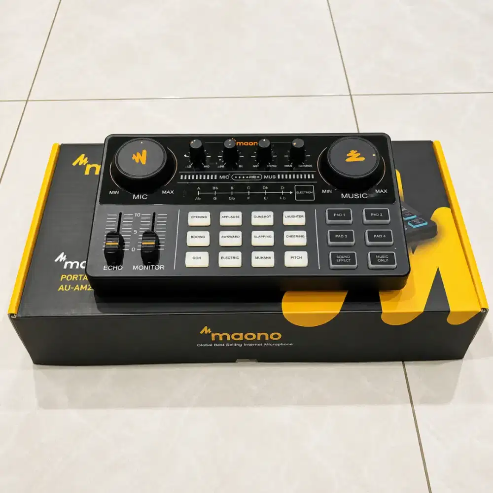 MaonoCaster AU-AM200 Like New 99% | Fullset, Garansi 8 bulan