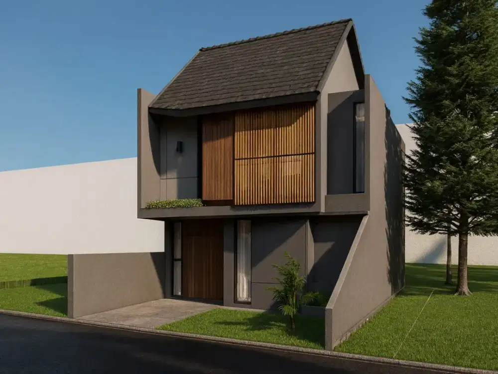 Rumah Di Jual Model Tropis Hanya 2 Menit Ke Kantor Walikota Jambi