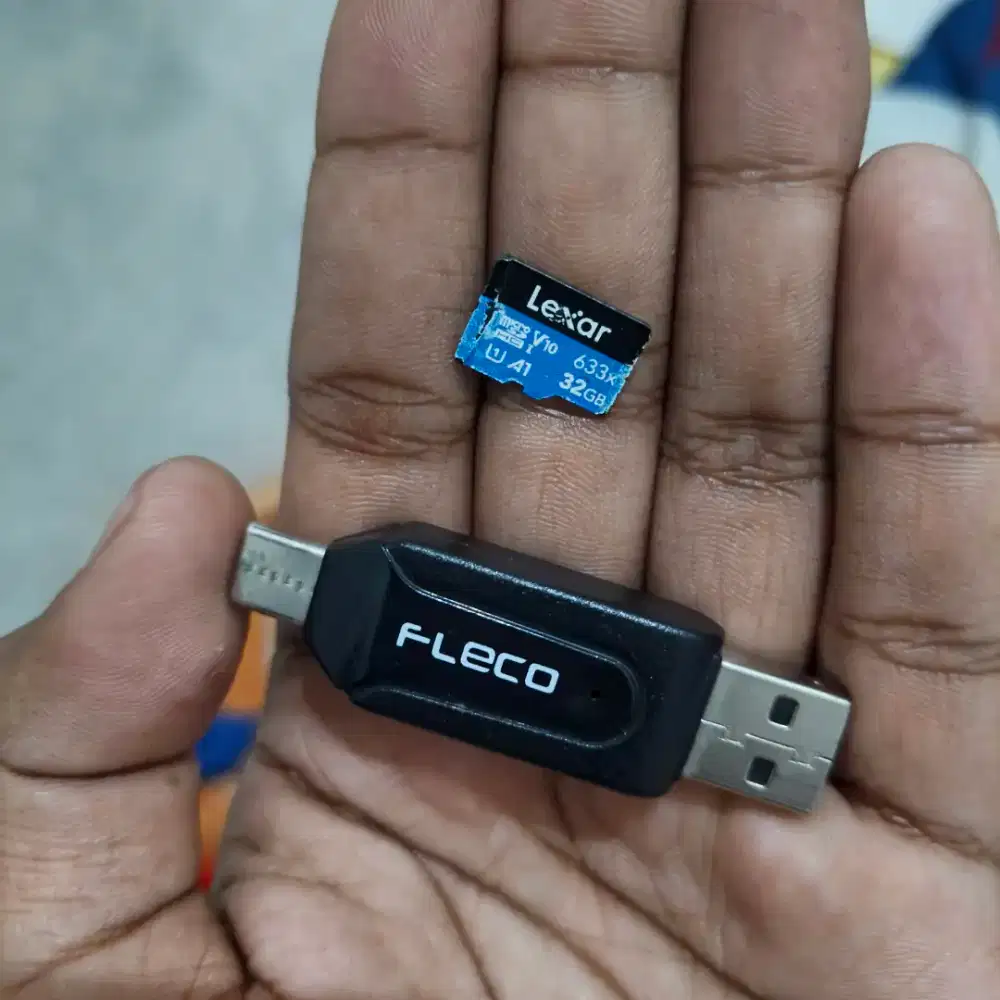 Microsd 32gb merk lexar ori