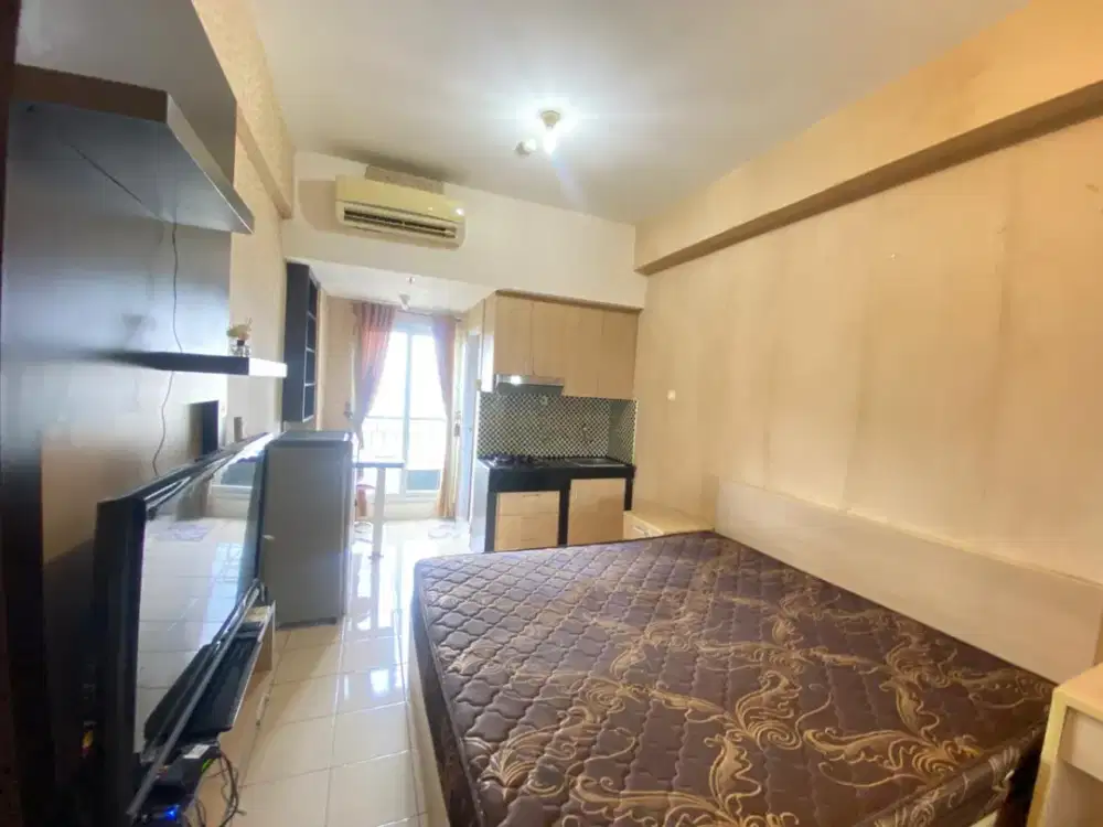 Disewakan Bulanan Apartemen Puri Park View Studio Furnish Super Lengkap