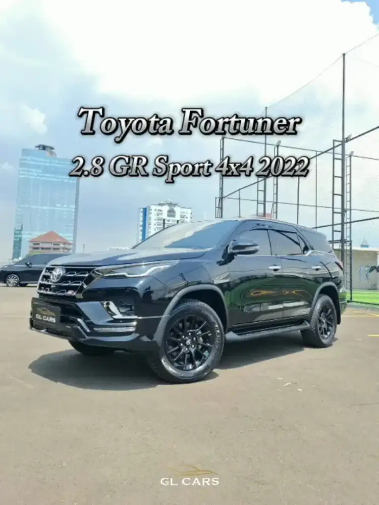 Fortuner 2.8 GR 4x4 Cash Hitam Toyota Tetra Drive Low Km