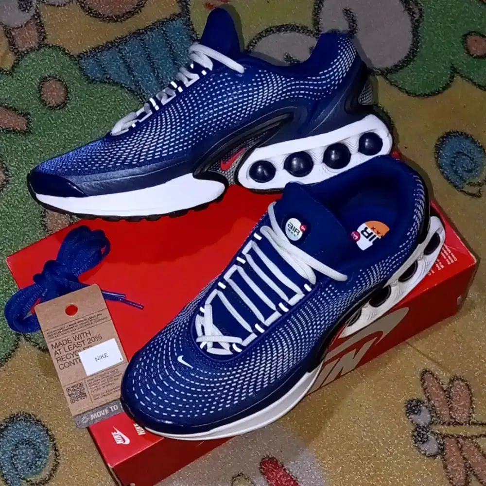 Sepatu Pria Nike Air Max Dn Deep Royal Blue ORI 95% Like New
