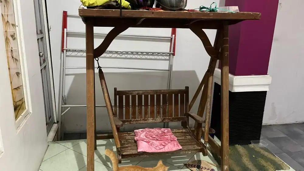 ayunan kayu jati (nego)