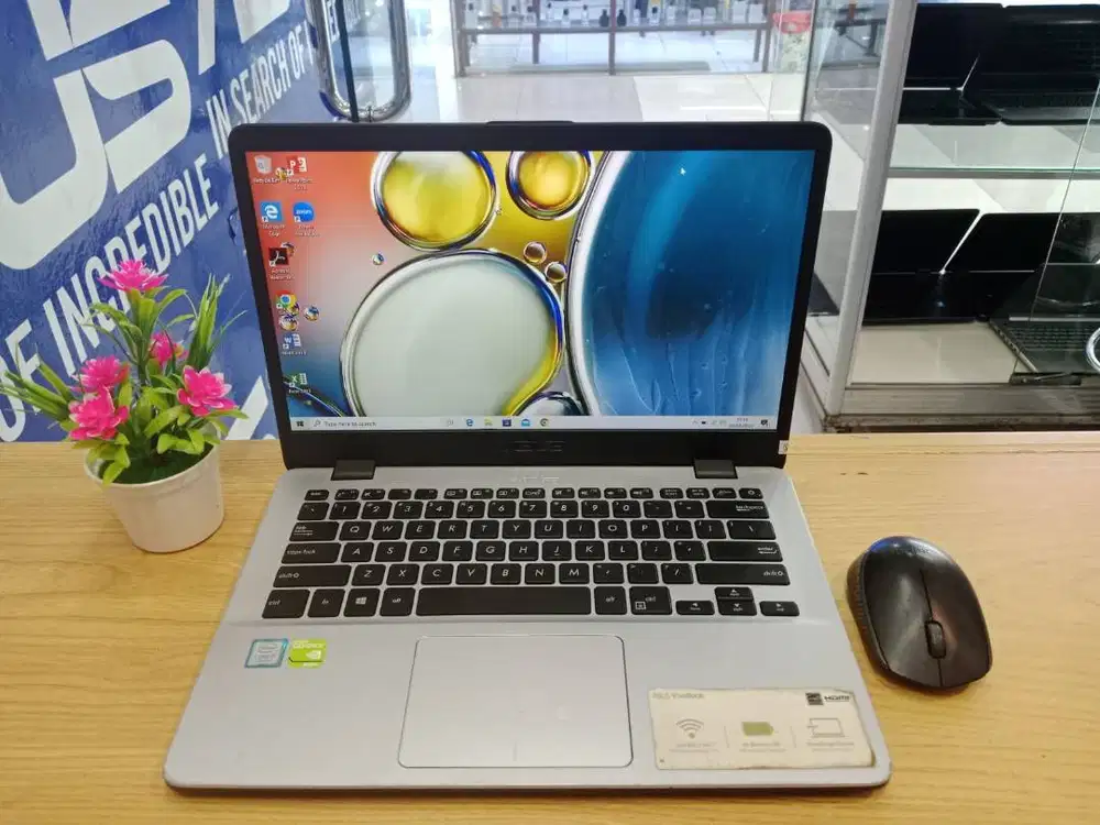 DIJUAL LAPTOP EDITING ASUS VIVOBOOK X405UQ CORE i7 GEN 7 RAM 8GB