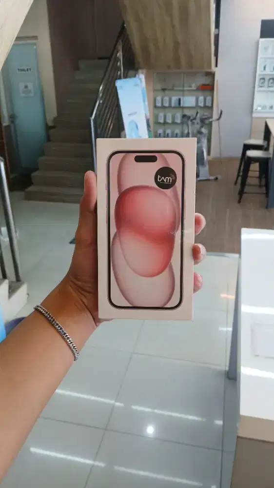 IPHONE 15 128GB PINK IBOX GARANSI RESMI