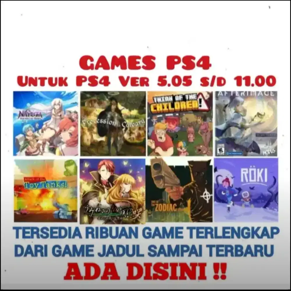 GAME PS4 KEKINIAN Terjangkau Murah Meriah Harganya