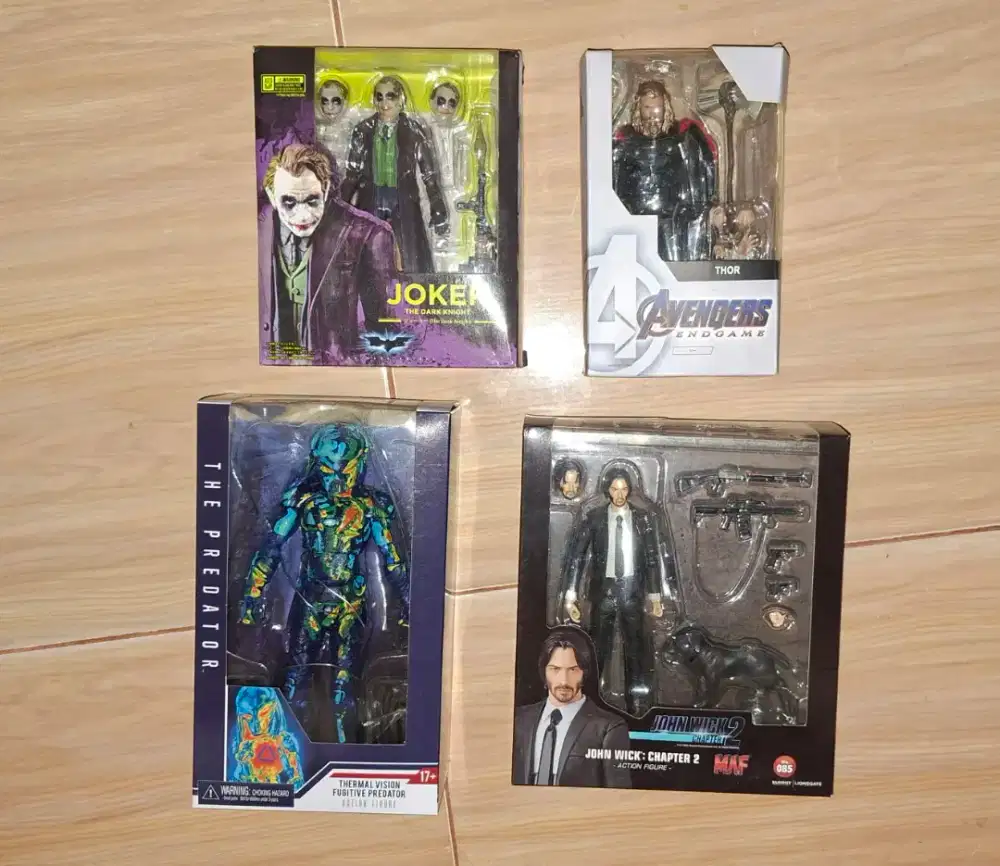 JUAL ACTION FIGURE BEKAS SERBA 200K