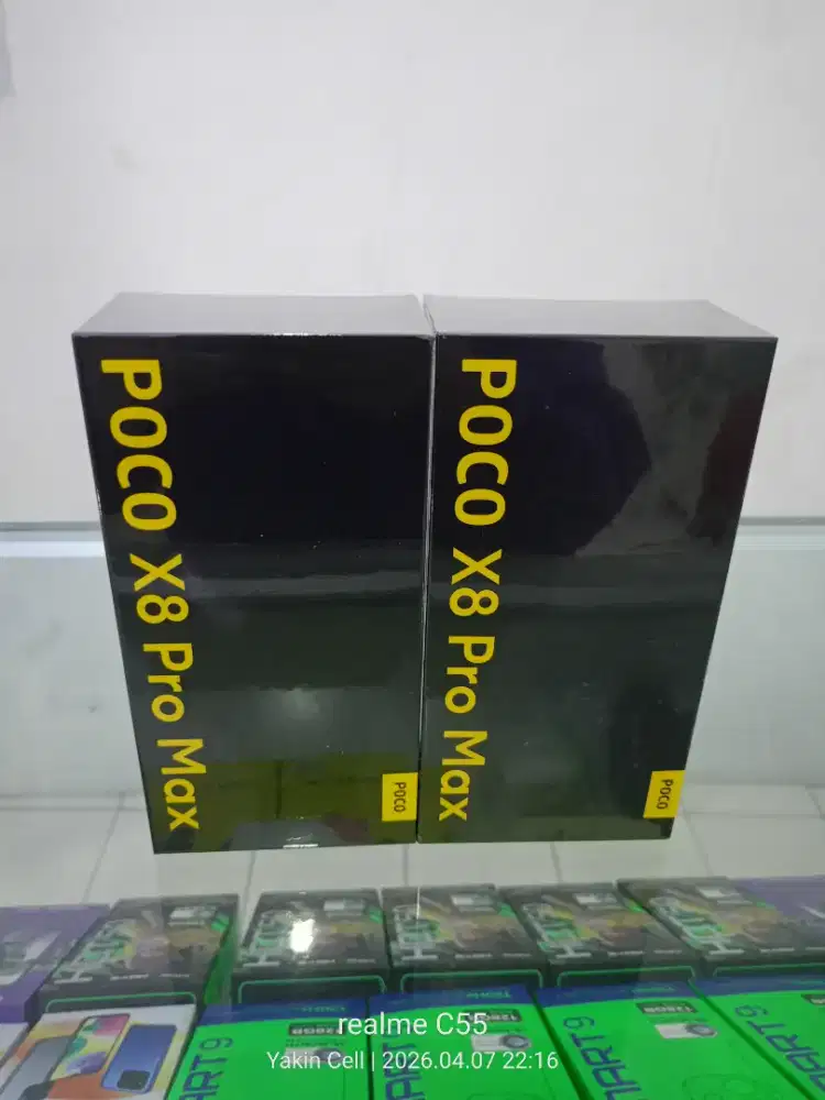 Poco X8 Pro Max 5G 12/256 GB Batre 8500 Dimensity 9500s Garansi Resmi