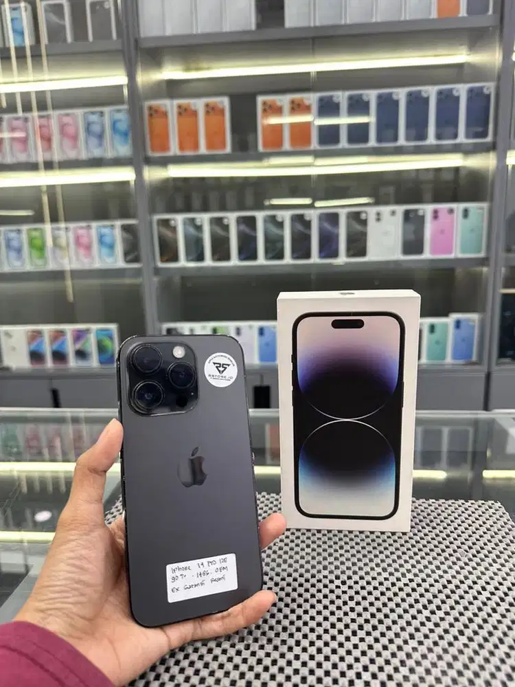 iPhone 14 Pro 128Gb Fullset, Ex Garansi Resmi/iBox