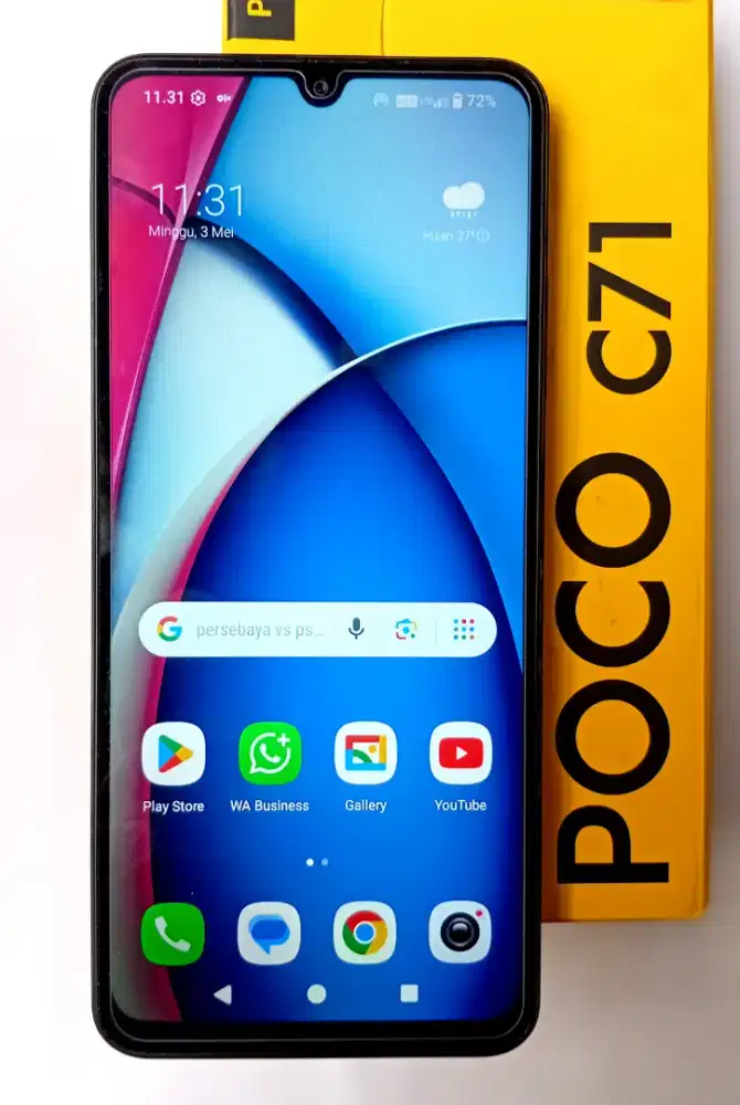 Poco C71 Ram 4+4/128 Mulus ex cewe
