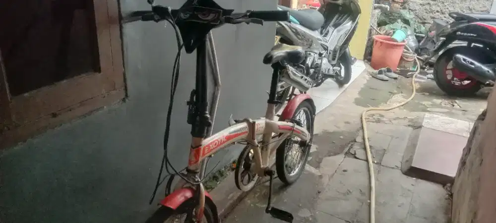 Dijual sepeda lipat Exotic layak pakai