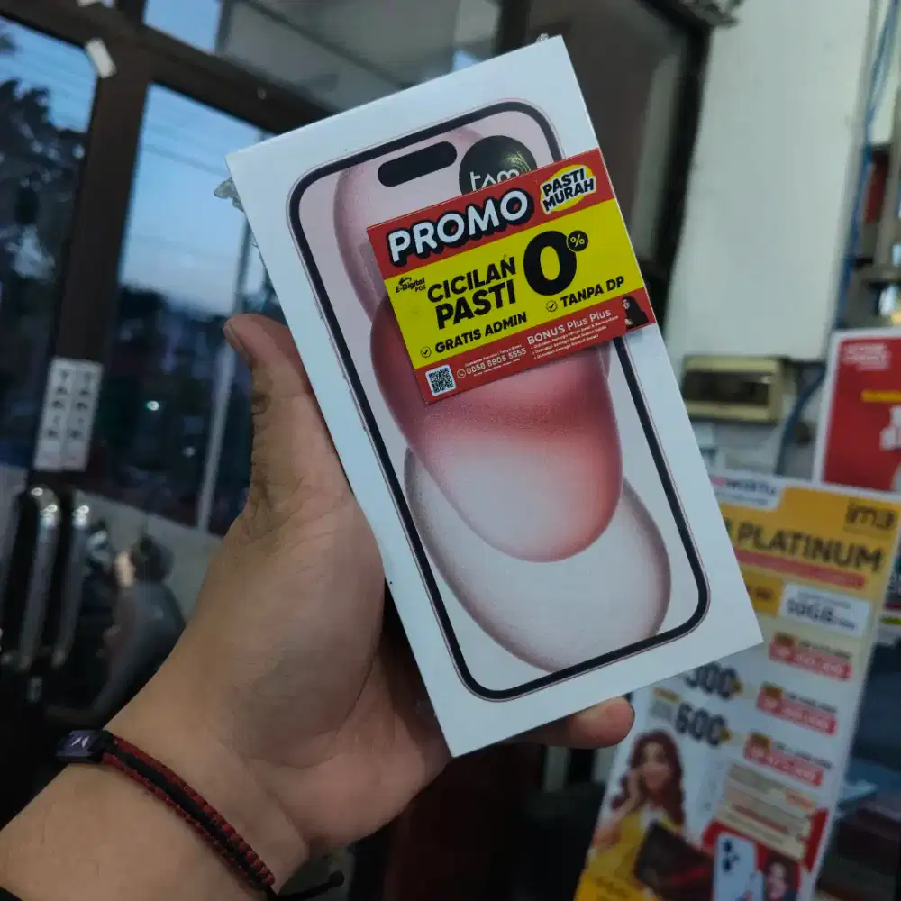 iPhone 15 128 garansi resmi iBox